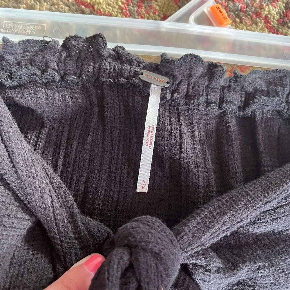 Final price✨Free People black jumpsuit - Picture 7 of 7